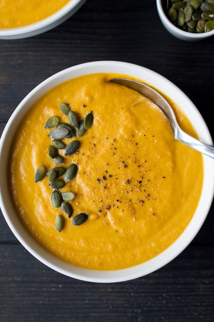 Roasted Carrot Soup | Every Last Bite Roasted Carrot Soup