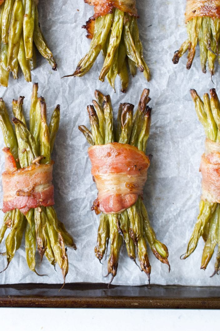 Bacon Wrapped Green Beans | Every Last Bite Bacon Wrapped Green Beans