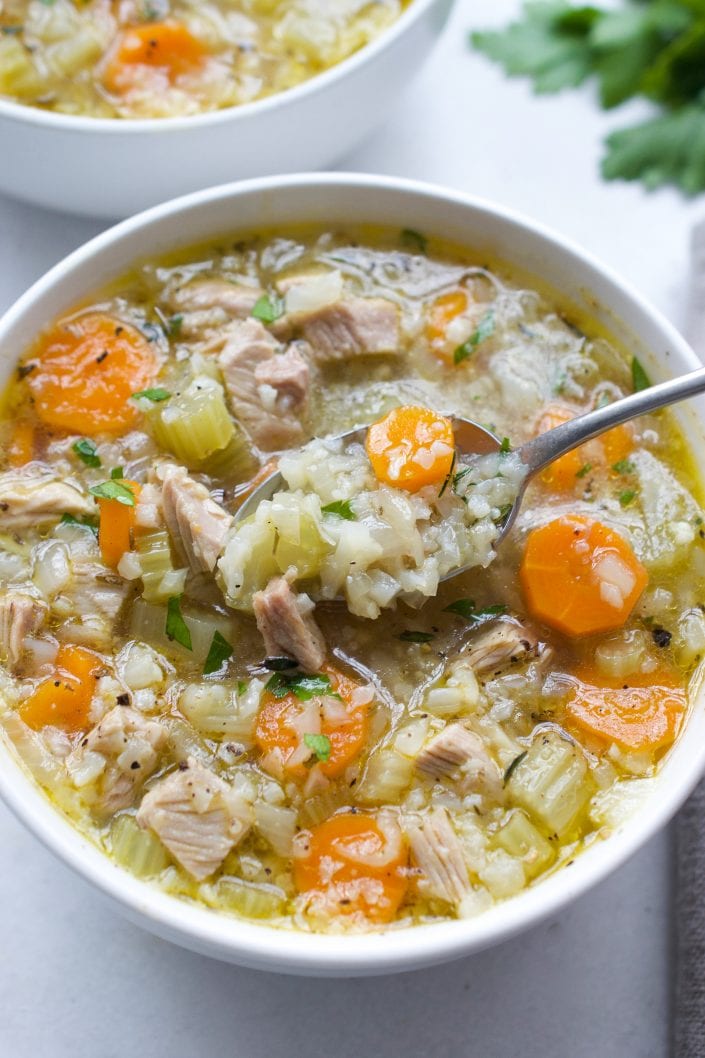 Leftover Turkey Soup | Every Last Bite Leftover Turkey Soup
