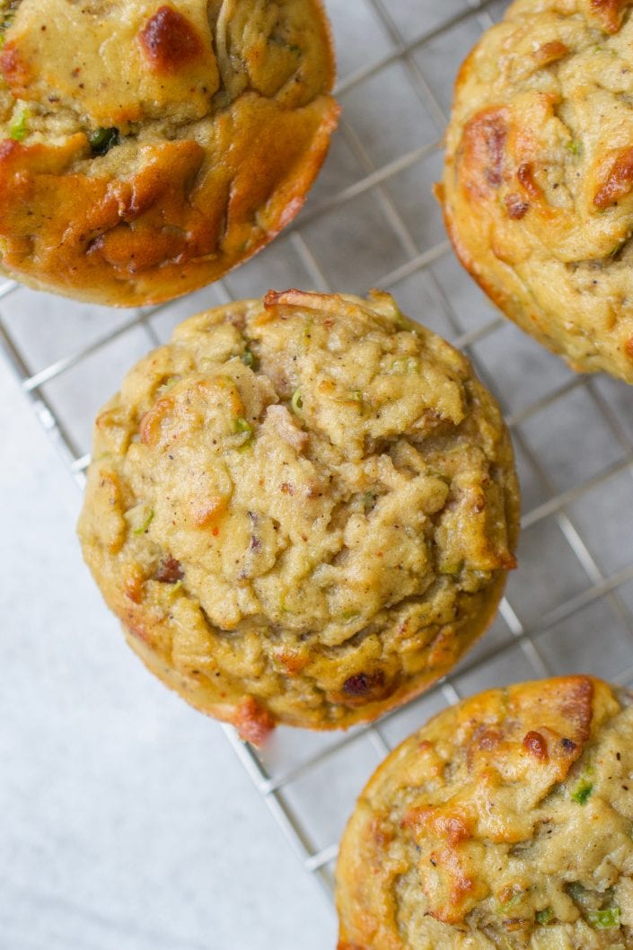 Brussels Sprout, Bacon & Egg Muffins | Every Last Bite Brussels Sprout & Bacon Egg Muffins