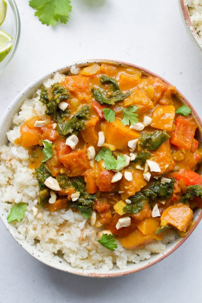 Vegan Butternut Squash Curry 