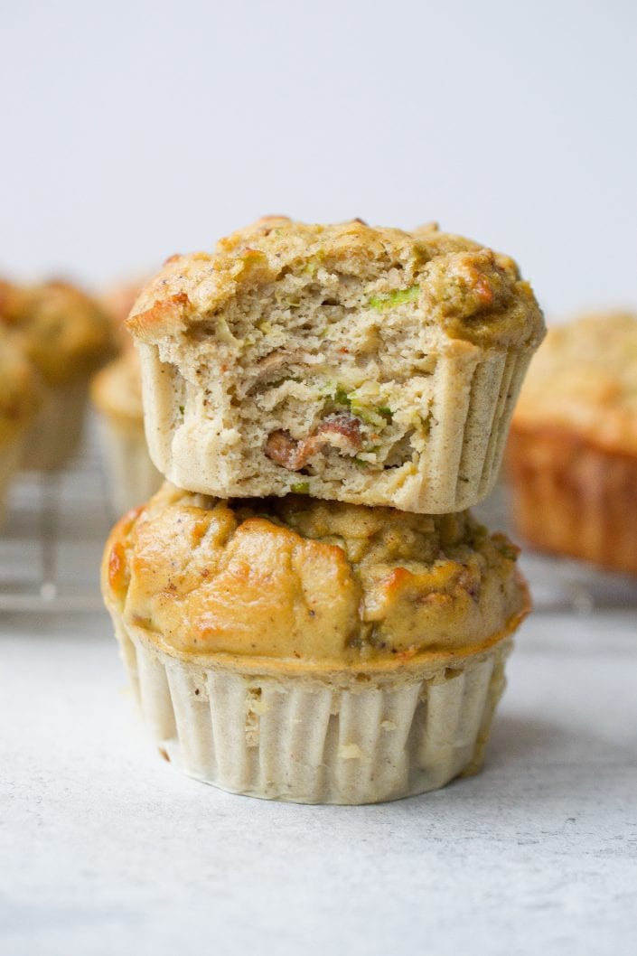 Brussels Sprout, Bacon & Egg Muffins | Every Last Bite Brussels Sprout & Bacon Egg Muffins