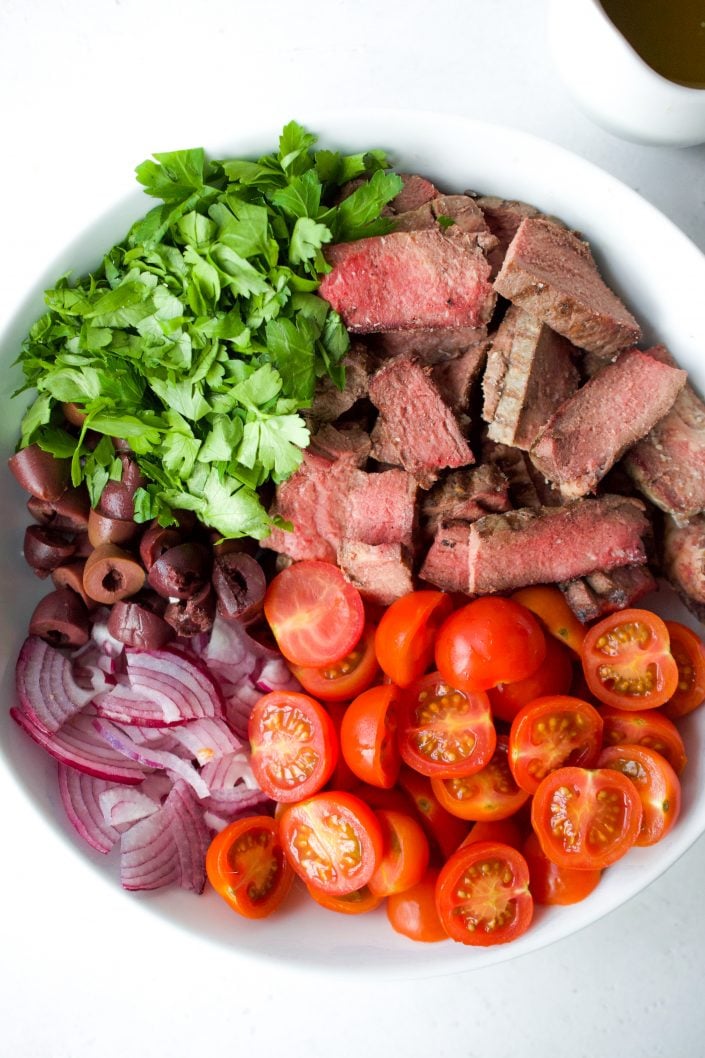 Leftover Steak Salad | Every Last Bite Leftover Steak Salad