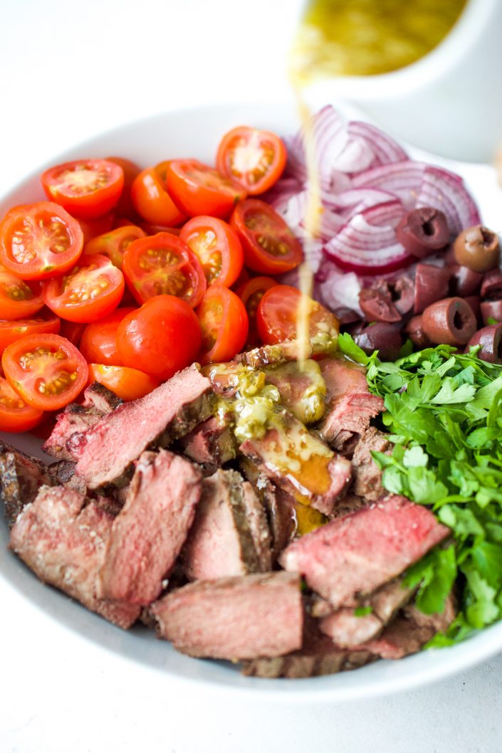 Leftover Steak Salad | Every Last Bite Leftover Steak Salad