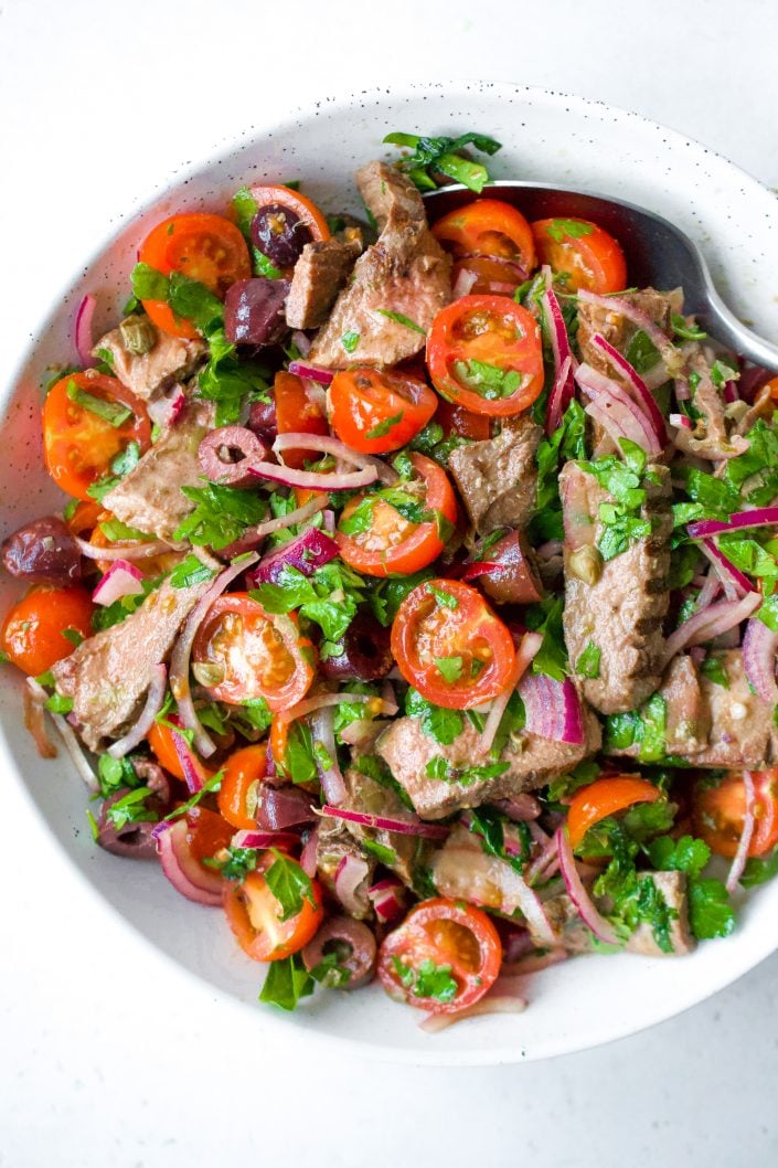 Leftover Steak Salad | Every Last Bite Leftover Steak Salad