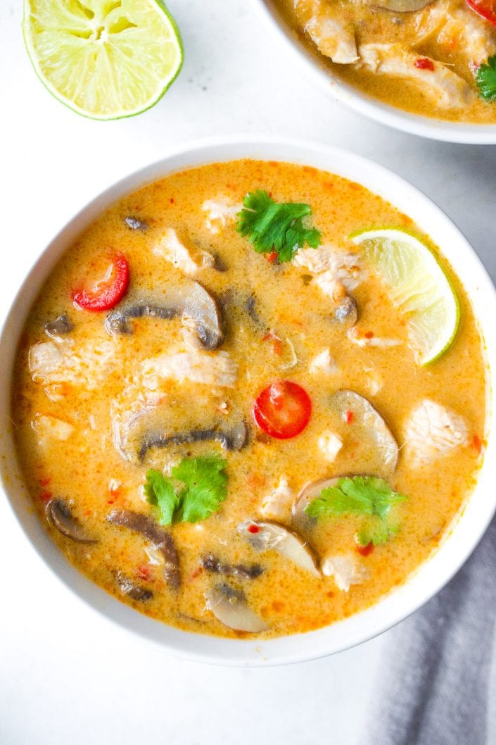 Tom Kha Gai | Every Last Bite Whole30 Tom Kha Gai