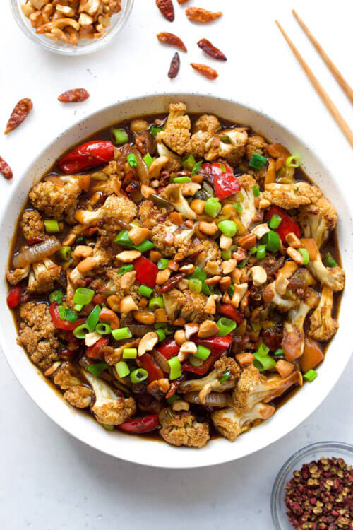 Kung Pao Cauliflower