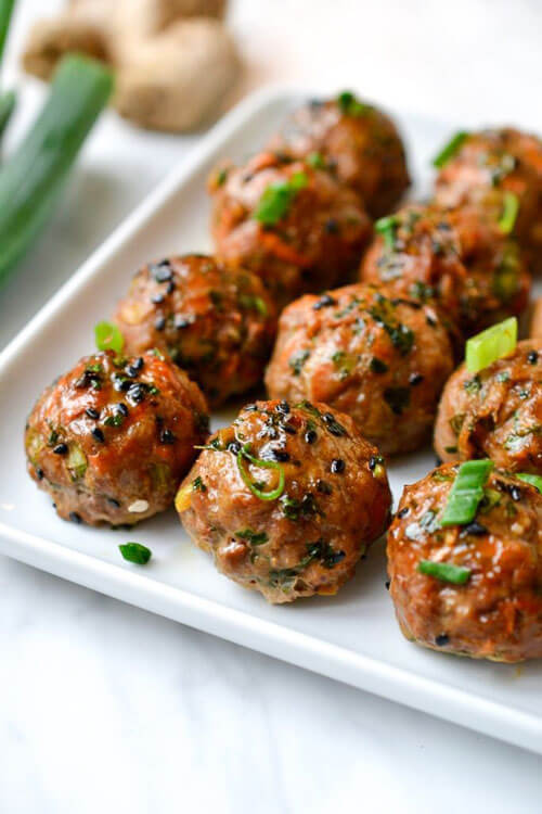 Asian Pork Meatballs