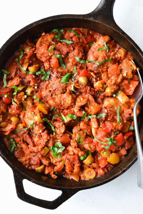 Chicken Cacciatore