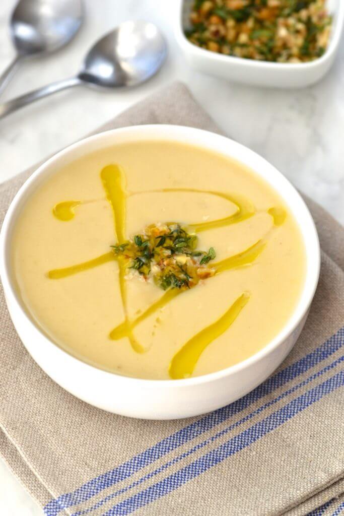 Apple & Celery Root Soup