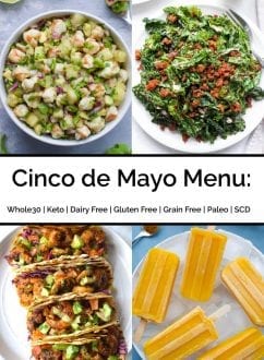 Cinco de Mayo Menu