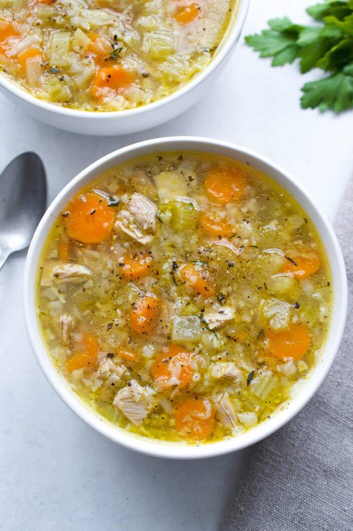 Leftover Turkey Soup