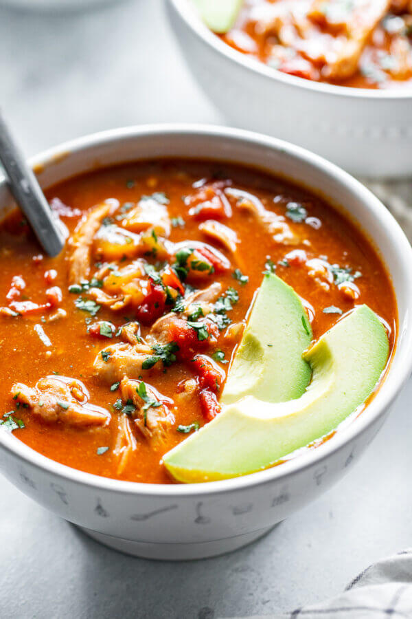 Chicken Enchilada Soup