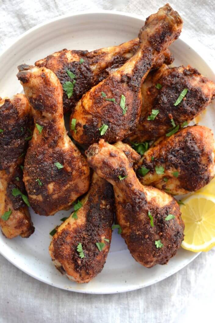 Spice Rubbed Chicken Drumsticks