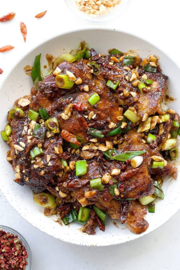 Szechuan Chicken Thighs