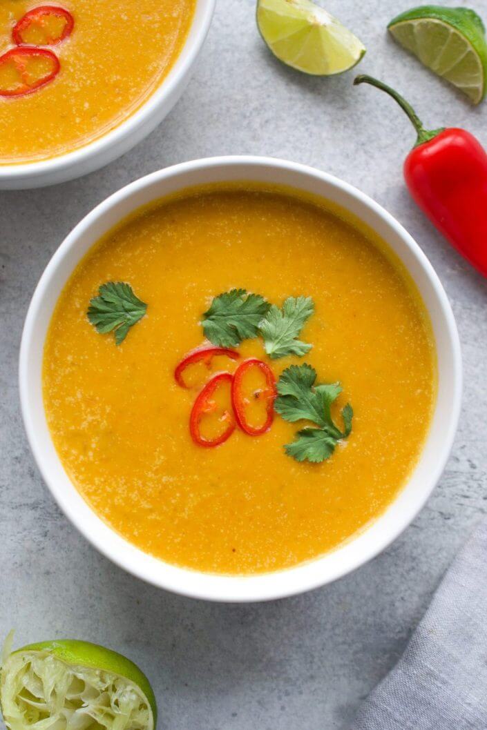 Thai Butternut Squash Soup