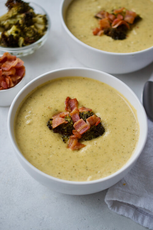 "Cheesy" Broccoli Soup