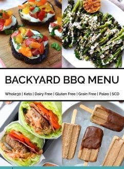 Backyard BBQ Menu