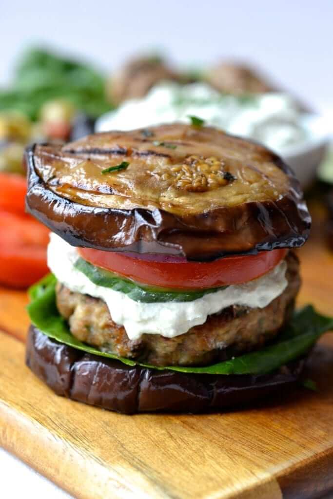 Grilled Lamb Burgers
