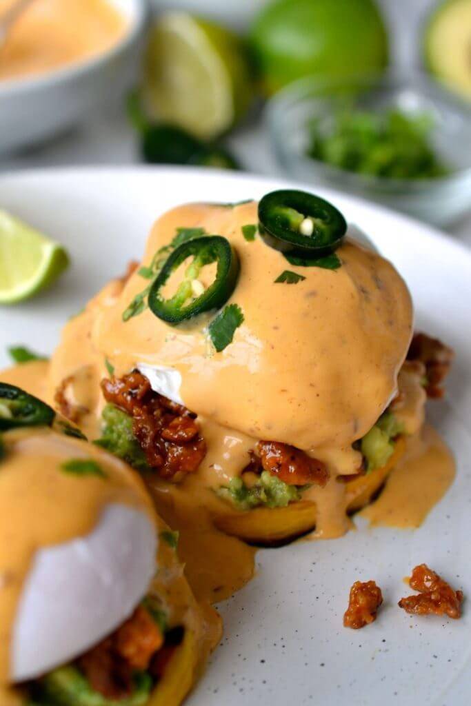 Mexican Eggs Benedict