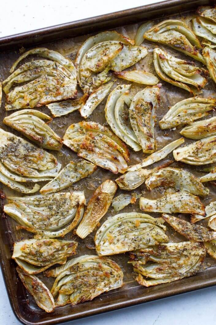 Roasted Fennel with Garlic & Herbs