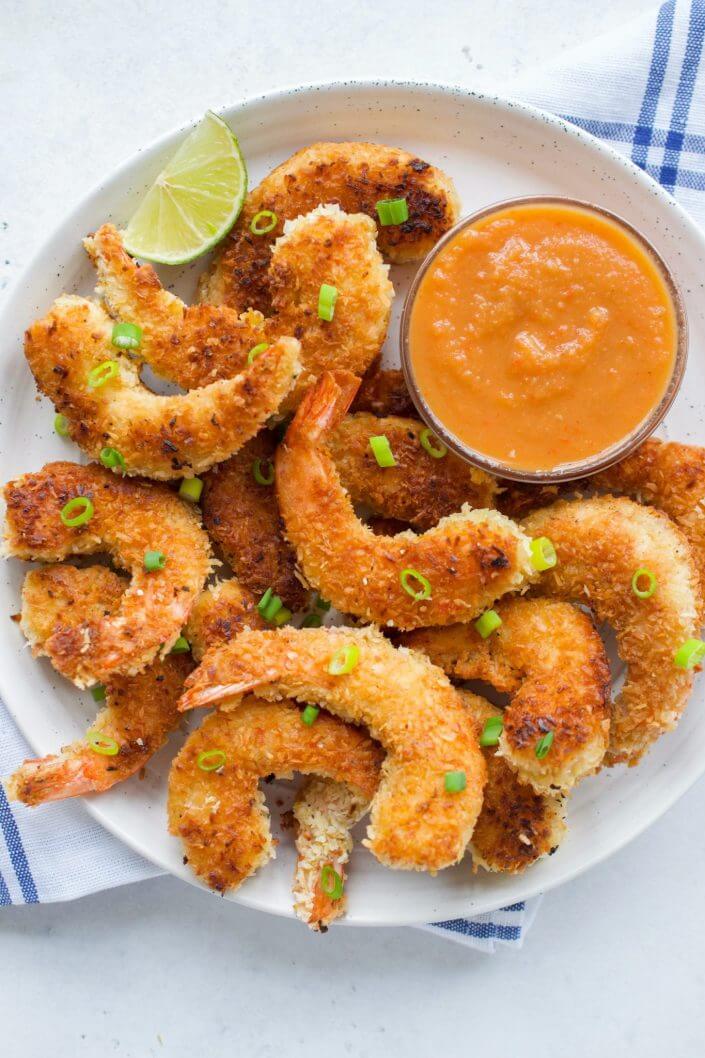 Coconut Shrimp with Sweet Chili Dip 