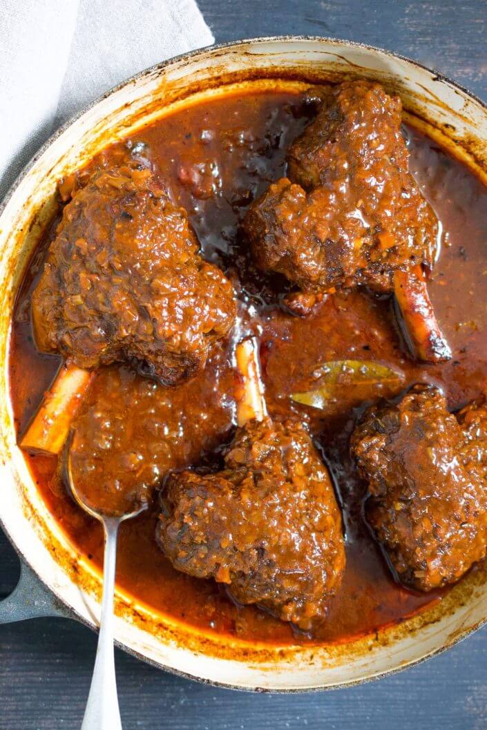 Braised Lamb Shanks | Every Last Bite