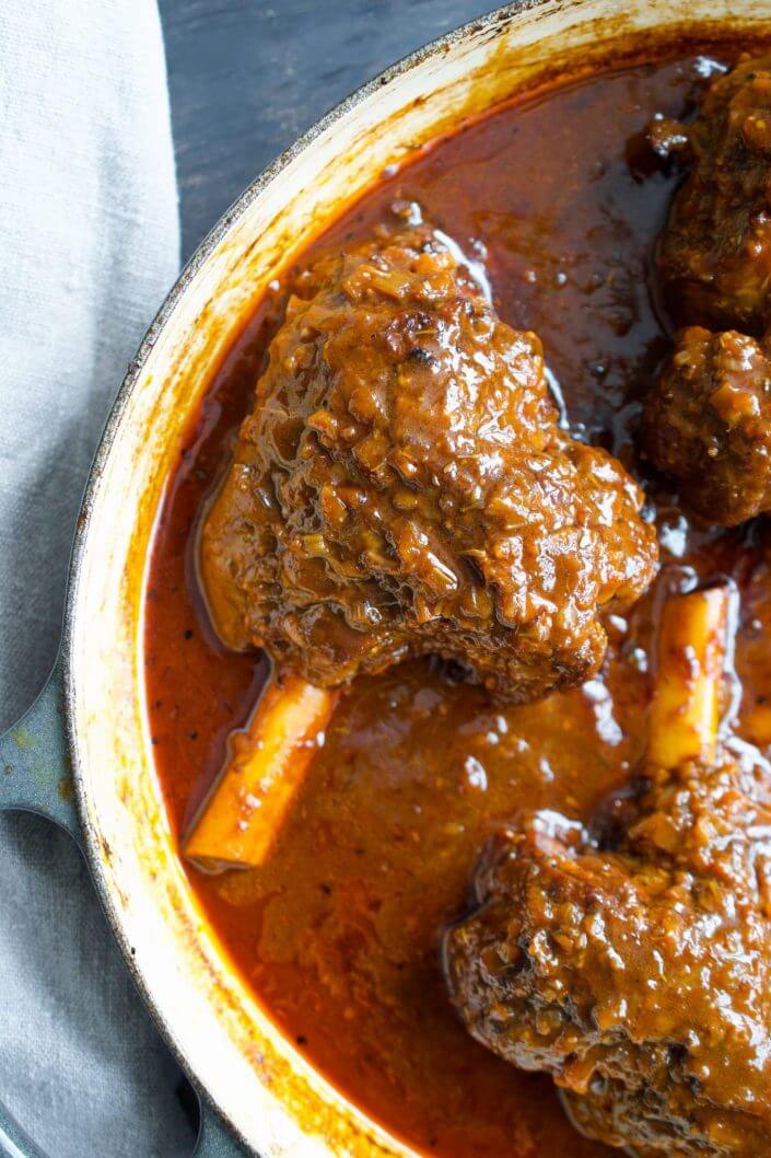 Braised Lamb Shanks | Every Last Bite Braised Lamb Shanks