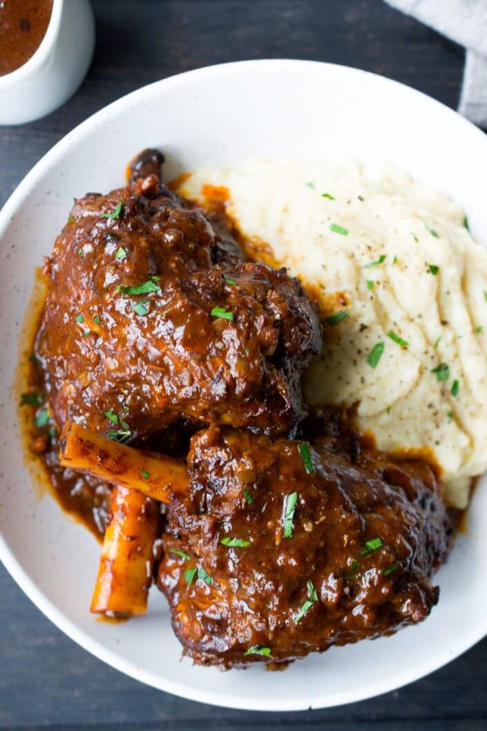 Braised Lamb Shanks