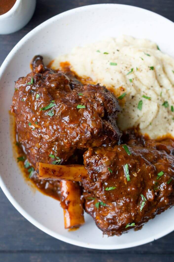 Braised Lamb Shanks | Every Last Bite Braised Lamb Shanks