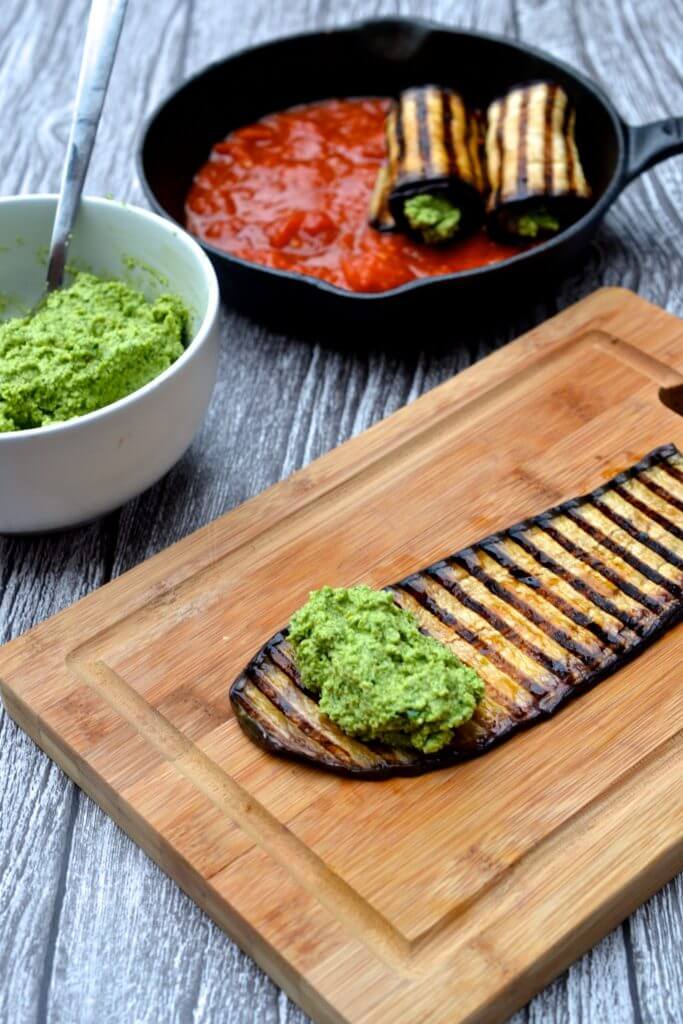 Vegan Eggplant Cannelloni