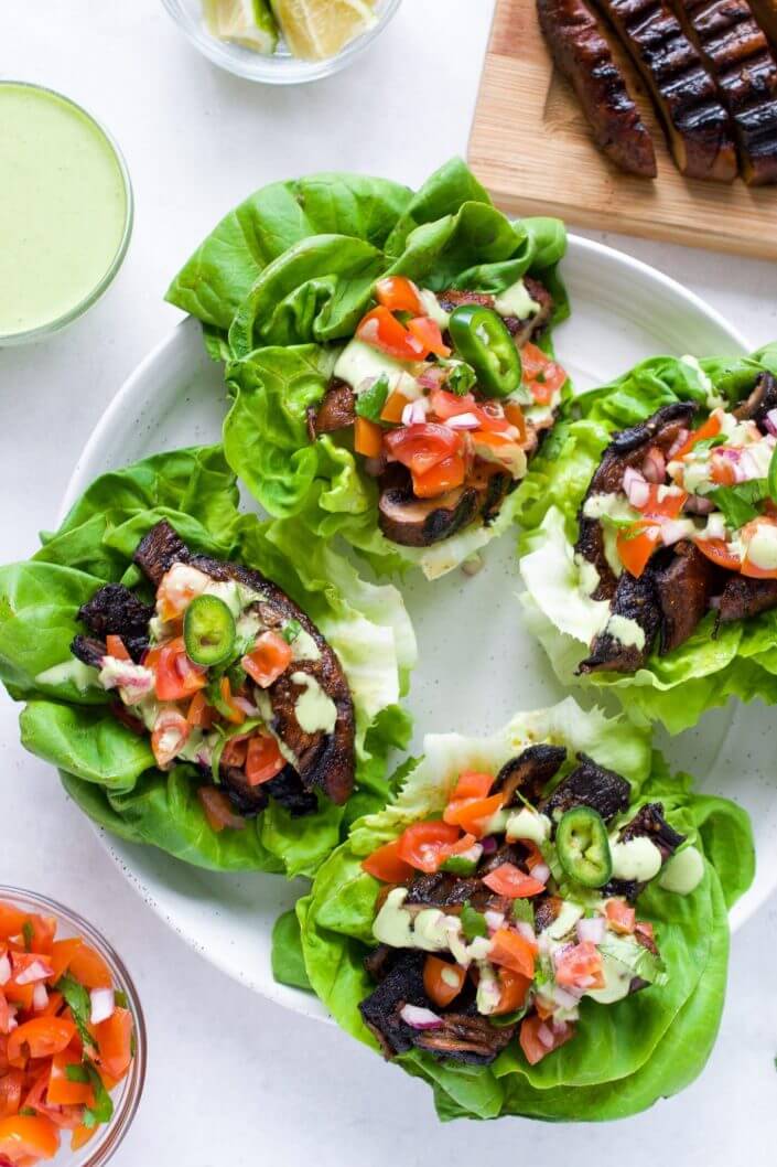 Portobello Asada Tacos