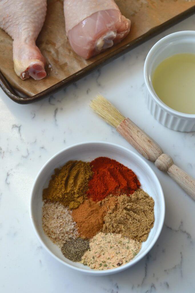 Spice Rubbed Chicken Drumsticks | Every Last Bite Spice Rubbed Chicken Drumsticks