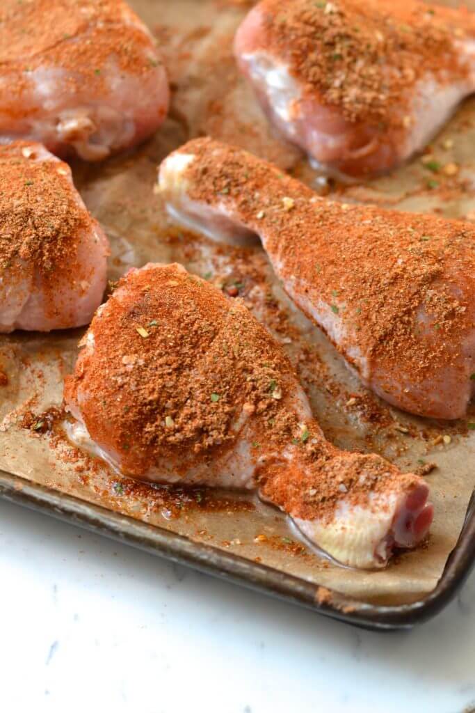 Spice Rubbed Chicken Drumsticks | Every Last Bite Spice Rubbed Chicken Drumsticks