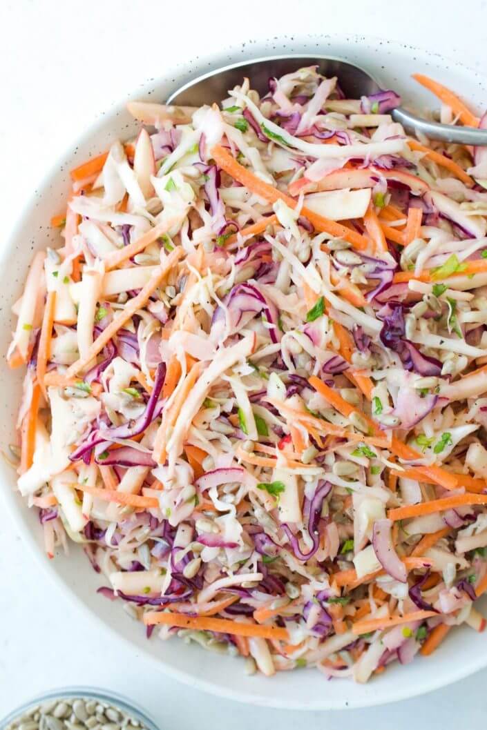 Classic Creamy Coleslaw | Every Last Bite Classic Creamy Coleslaw