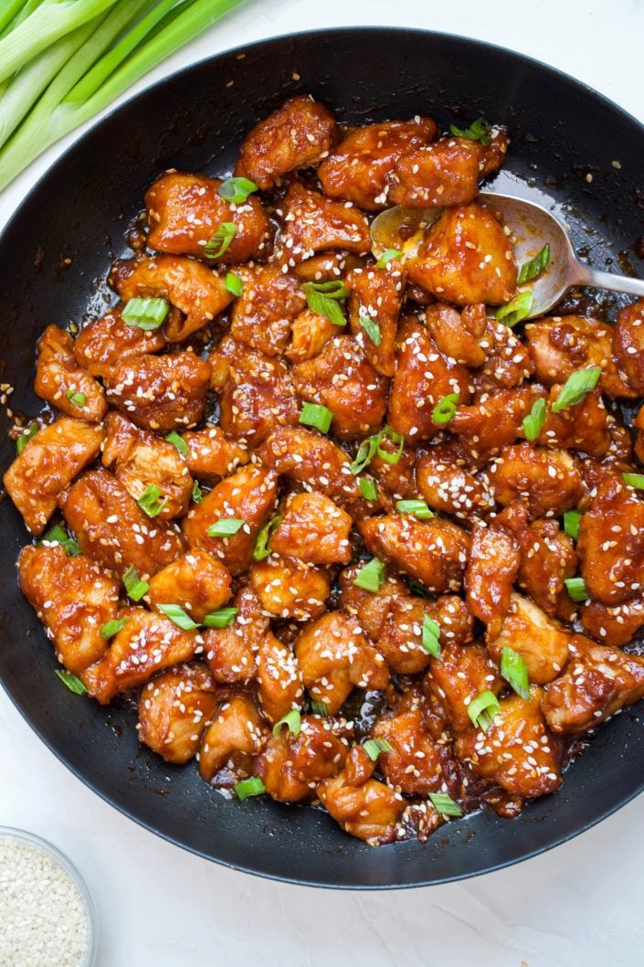 Paleo Sesame Chicken 