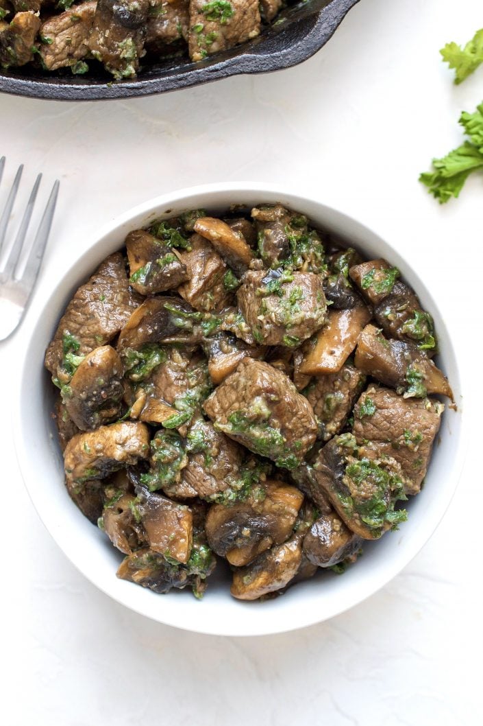 Garlic Butter Steak Bites