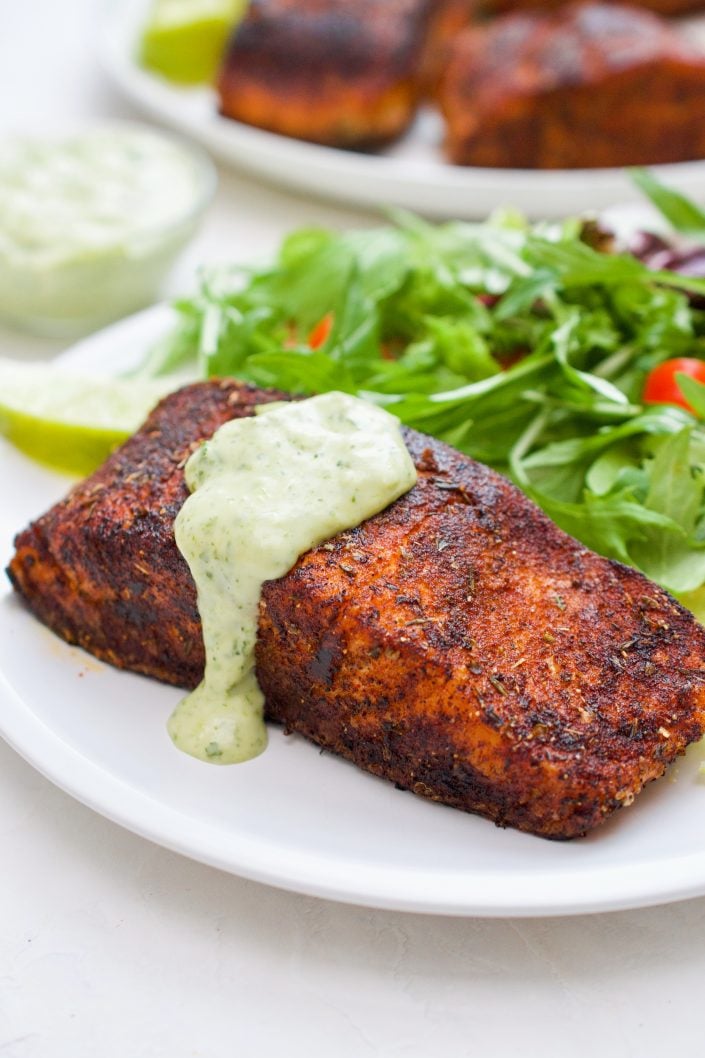 Blackened Salmon | Every Last Bite Blackened Salmon