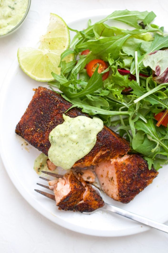 Blackened Salmon | Every Last Bite Blackened Salmon