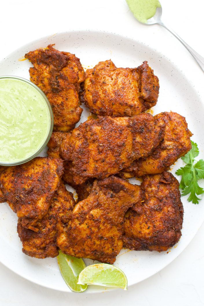 Peruvian Chicken with Green Sauce | Every Last Bite Peruvian Chicken with Green Sauce