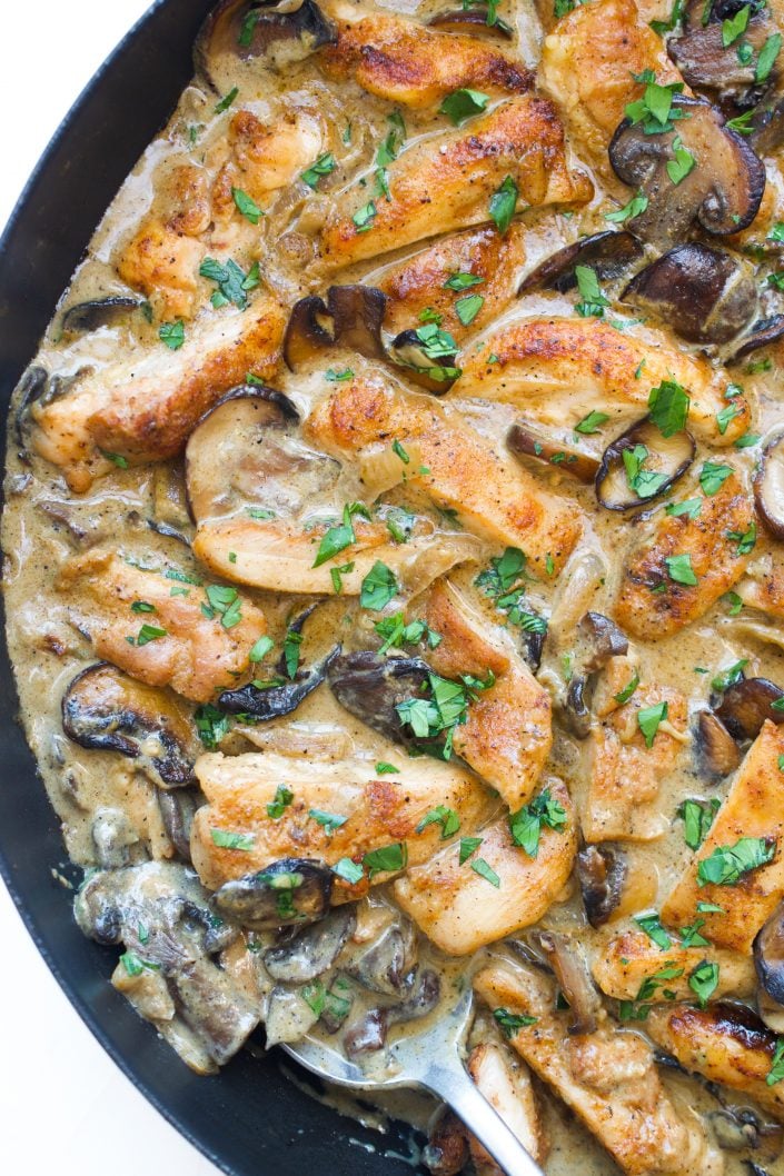 Chicken Stroganoff | Every Last Bite Chicken Stroganoff