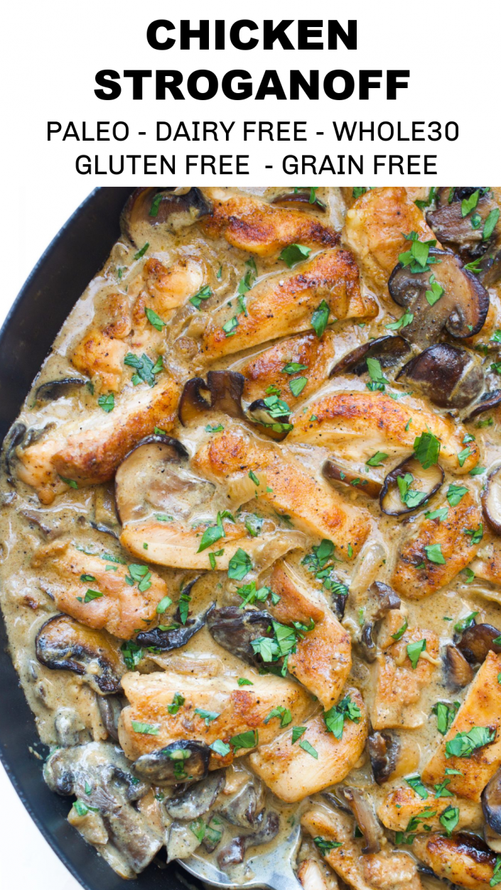 Chicken Stroganoff | Every Last Bite Chicken Stroganoff