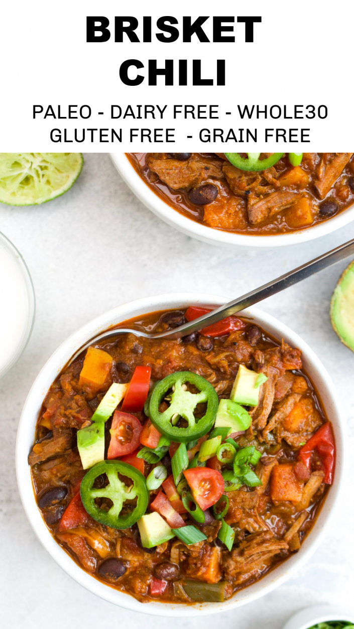 Brisket Chili Slow Cooker Brisket Chili