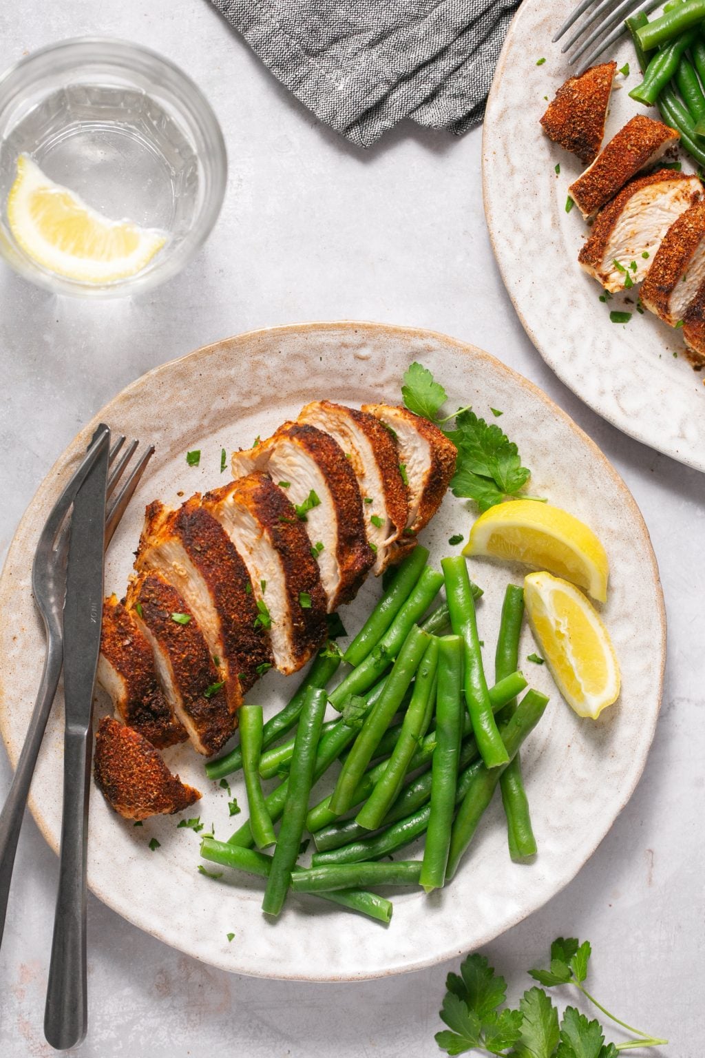 Cajun spiced air fryer halal chicken breast bold spicy quick weeknight easy