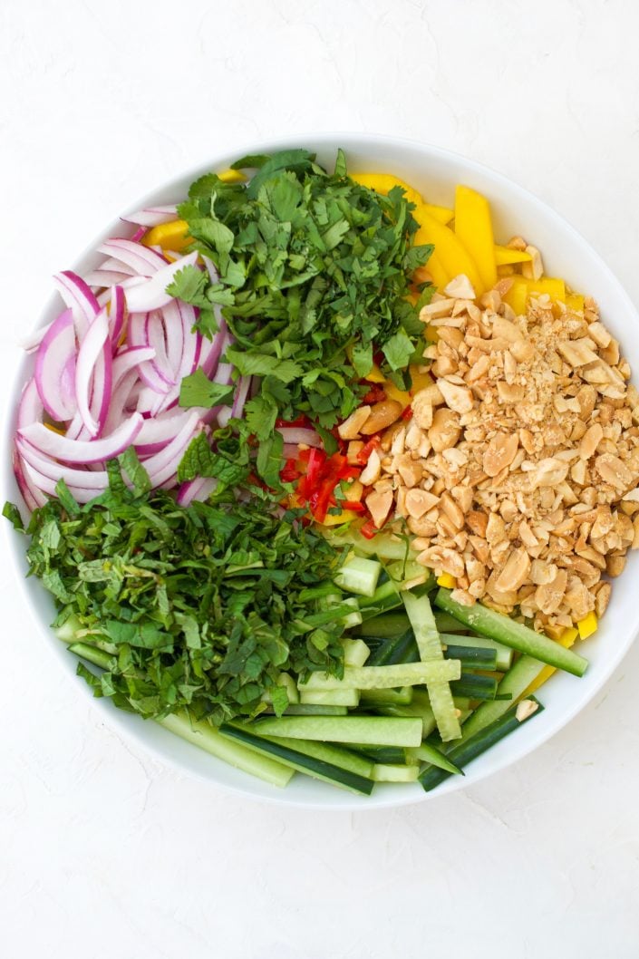 Thai Mango Salad | Every Last Bite Thai Mango Salad