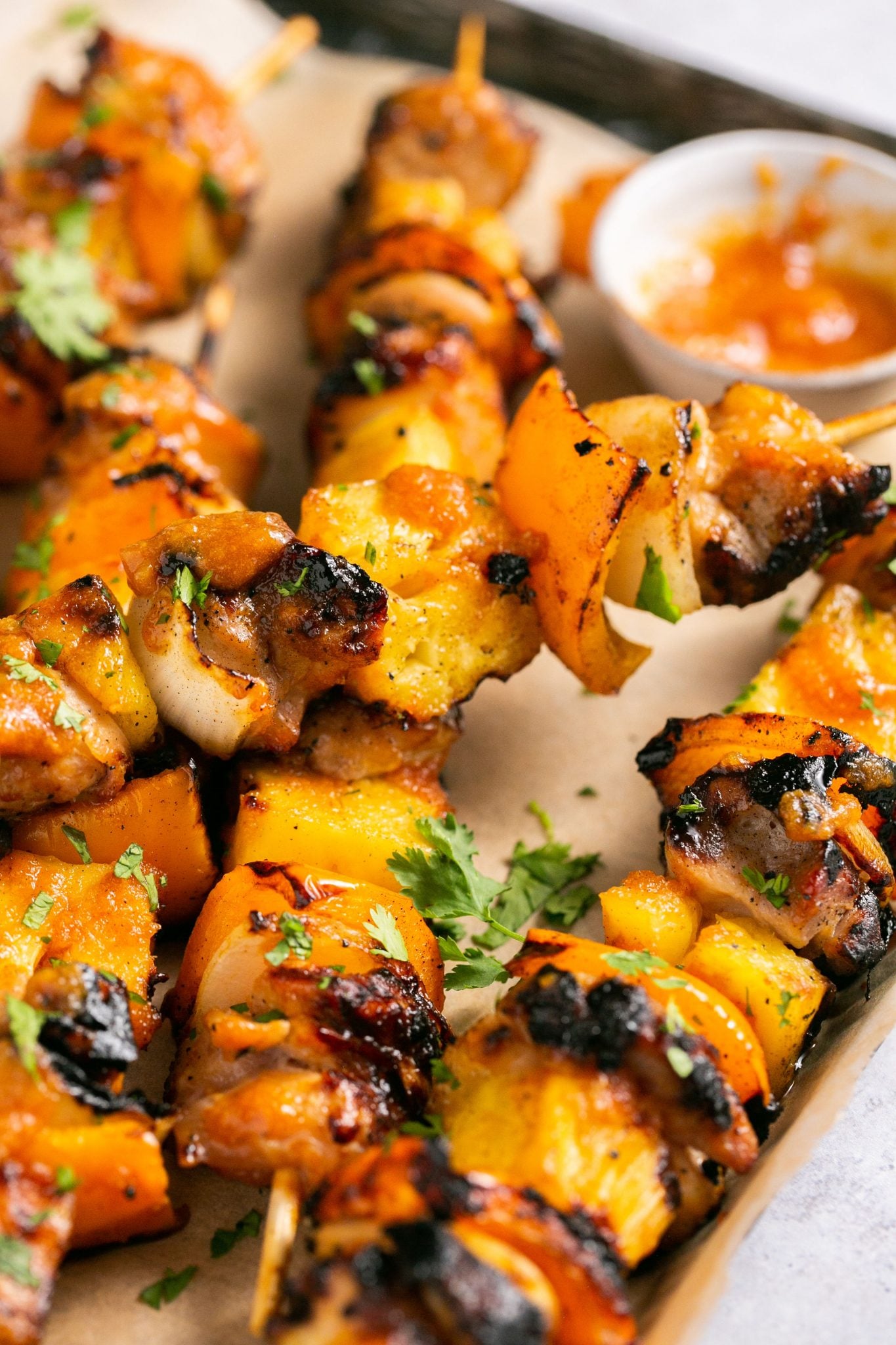 Sweet & Sour Chicken Skewers 
