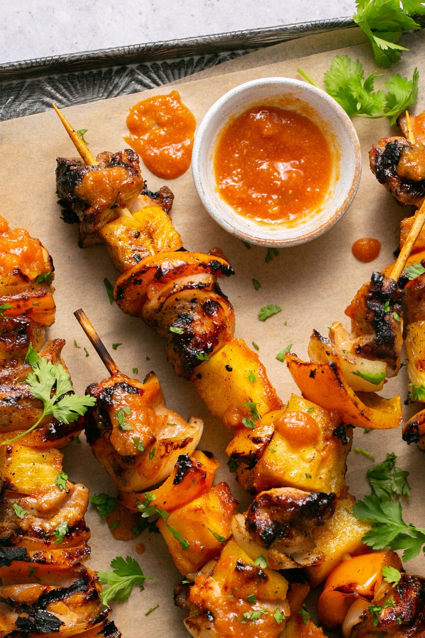 Skewered Chicken Sosaties - Chicken Tikka - Fun Love and Cooking