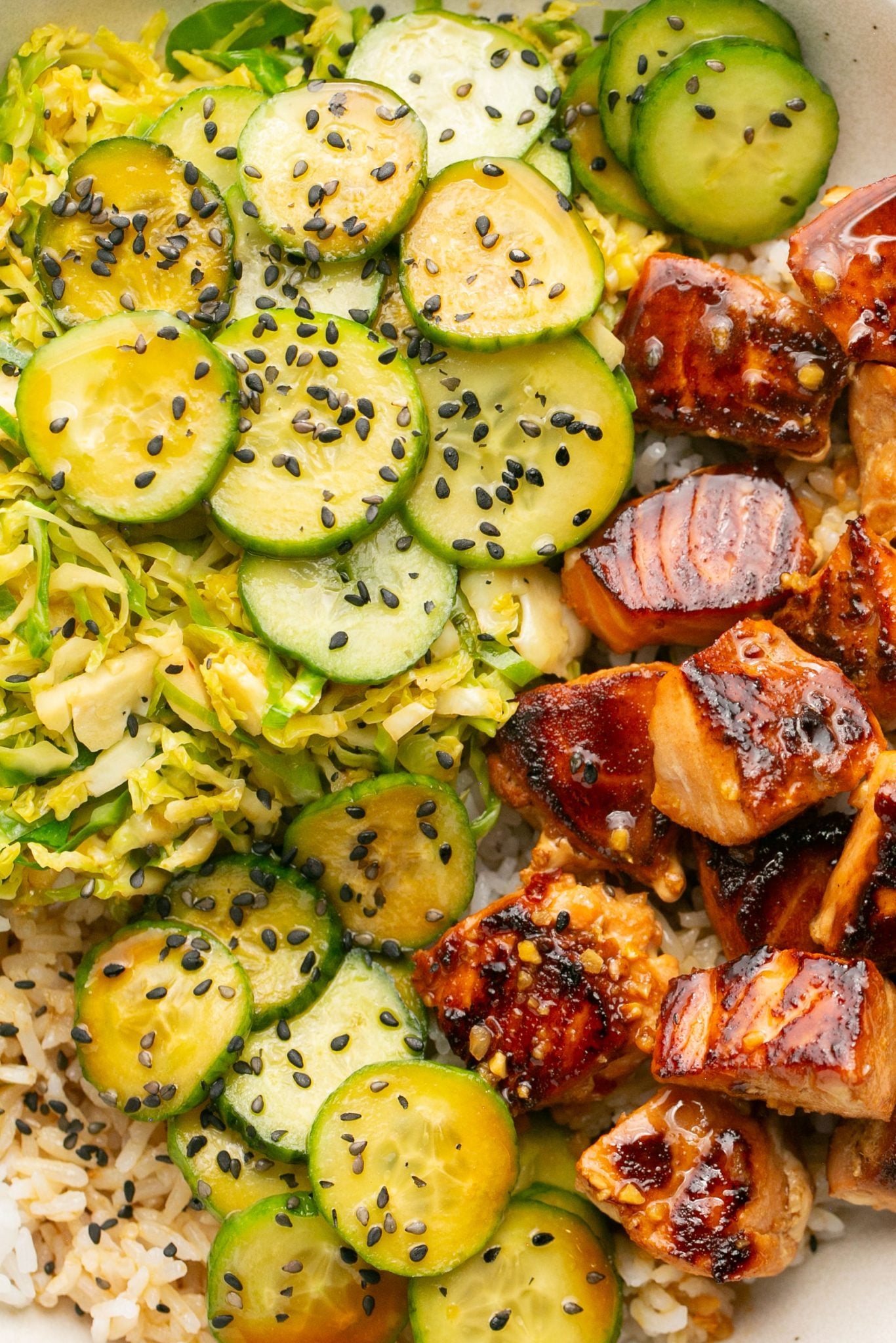 Teriyaki Salmon Bowls