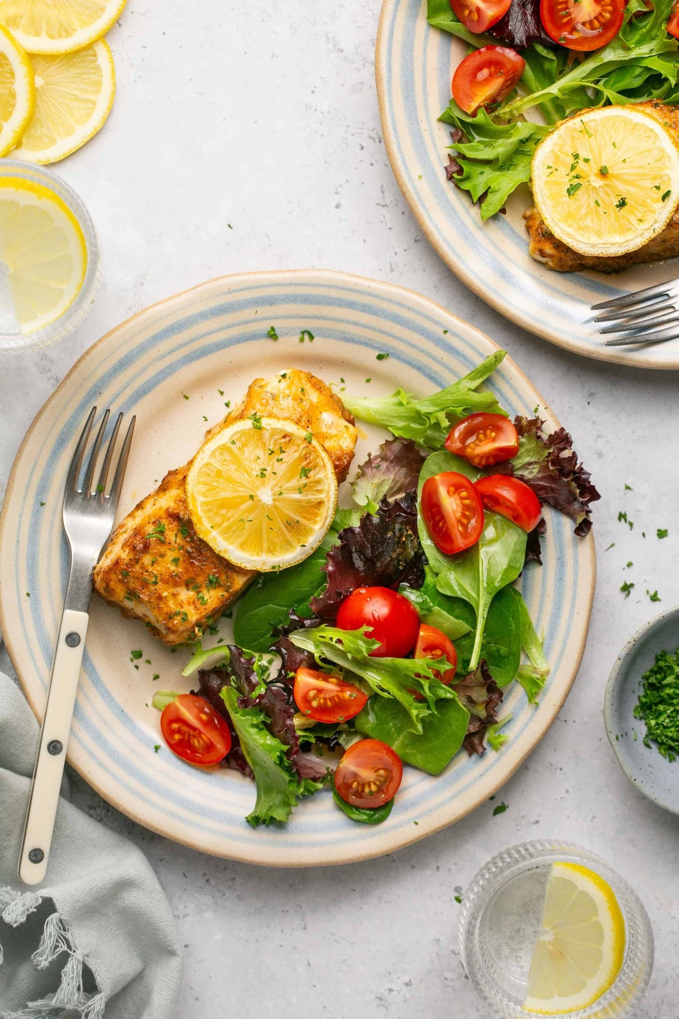 Air Fryer Halibut | Every Last Bite Air Fryer Halibut