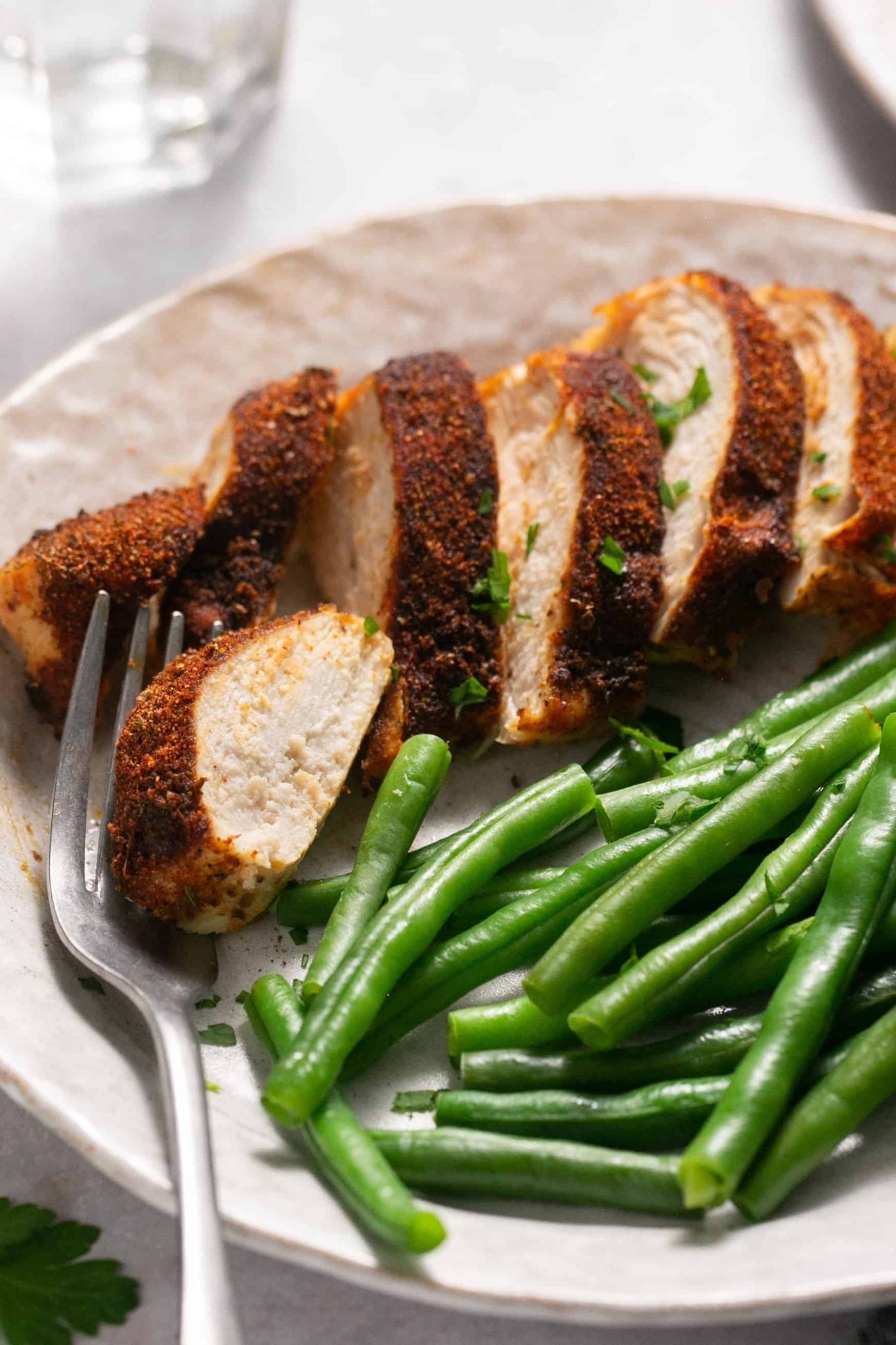 Air Fryer Cajun Chicken Breasts